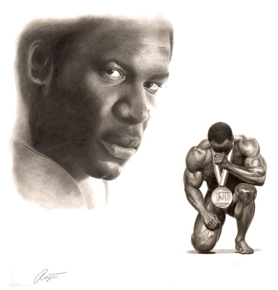Lee Haney - Mario Rieger Artwork