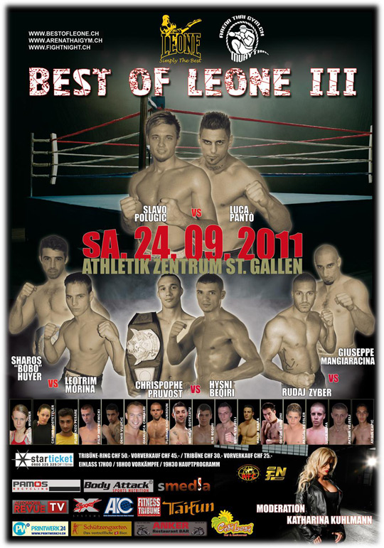 Best of Leone 3 am 24.09.2011 in St. Gallen